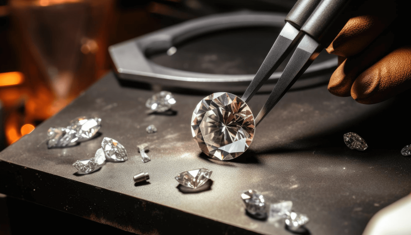 Mozella artisan crafting jewelry